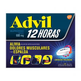 ADVIL 12H 600 MG 12 TAB