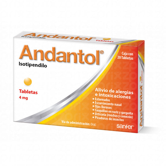 ANDANTOL 4 MG 20 TAB