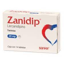 ZANIDIP 20 MG 14 TAB