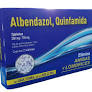 ALBENDAZOL/QUINFAMIDA 200/150 MGTAB CAJA C2