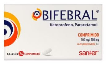 BIFEBRAL 100/300MG 24 CPR