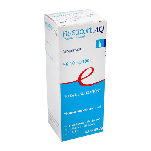 NASACORT AQ 56.1MG SUSP 16.5ML NEB