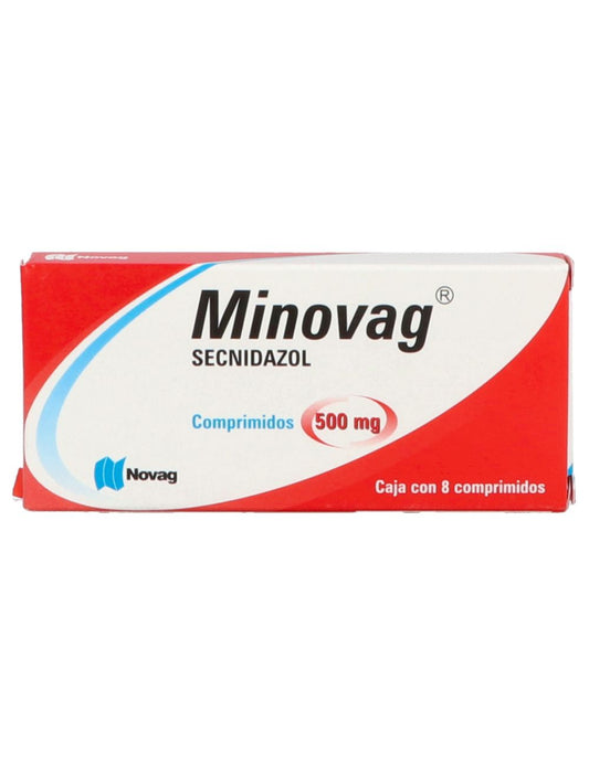 SECNIDAZOL 500 MG 8 CPR     LGEN