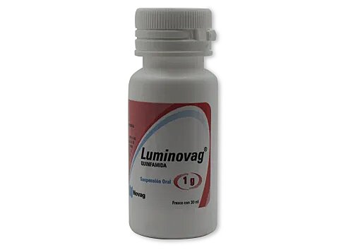 LUMINOVAG SUSP. 50 MG. CAJA C/FCO. C/30 ML.