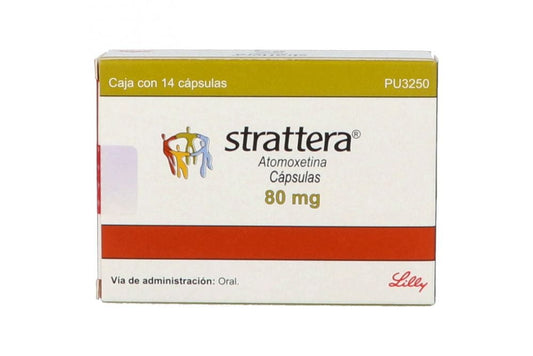 STRATTERA 80 MG 14 CAPS