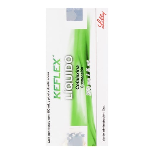 KEFLEX LIQUIDO 250MG C/PIPETA