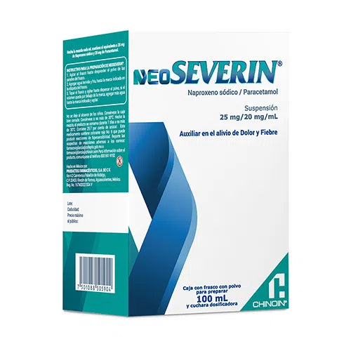 NEOSEVERIN 25/20MG SUSP PVO 100MLN