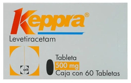 KEPPRA 500 MG 60 TAB
