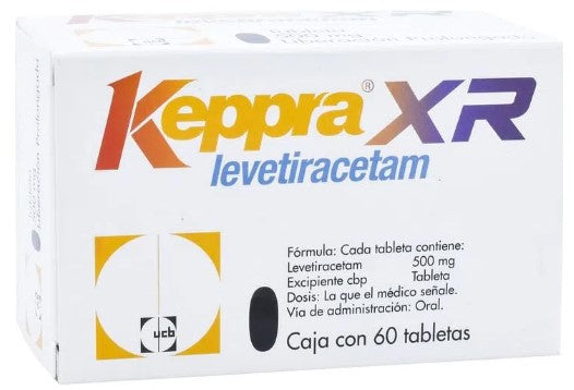 KEPPRA XR 500 MG 60 TAB