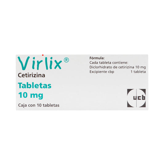 VIRLIX 10 MG 10 TAB