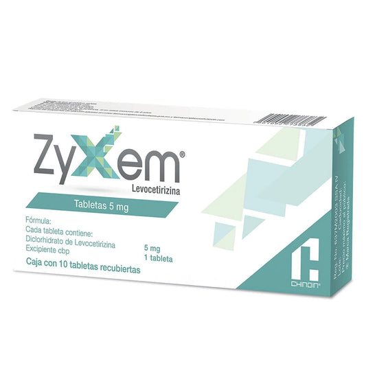 ZYXEM 5 MG TAB 10