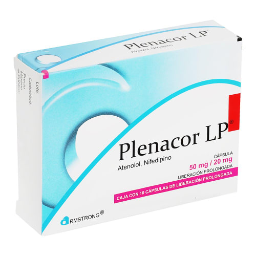 PLENACOR-LP 50/20MG 10 CAPS