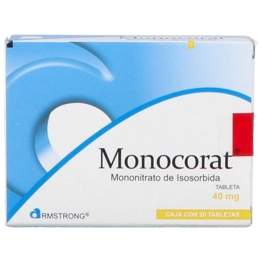 MONOCORAT 40 MG 20 TAB