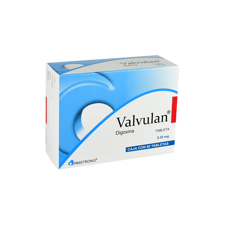 VALVULAN 0.25MG 60 TAB