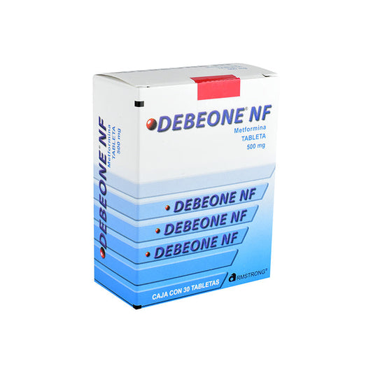 DEBEONE NF 500 MG 30 TAB