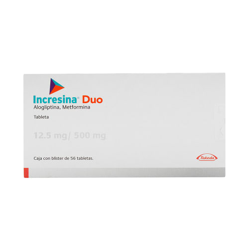 INCRESINA DUO 12.5/500 MG 56TAB