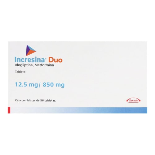 INCRESINA DUO 12.5/850 MG 56TAB