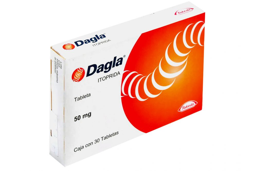 DAGLA 50 MG 30 TAB REC