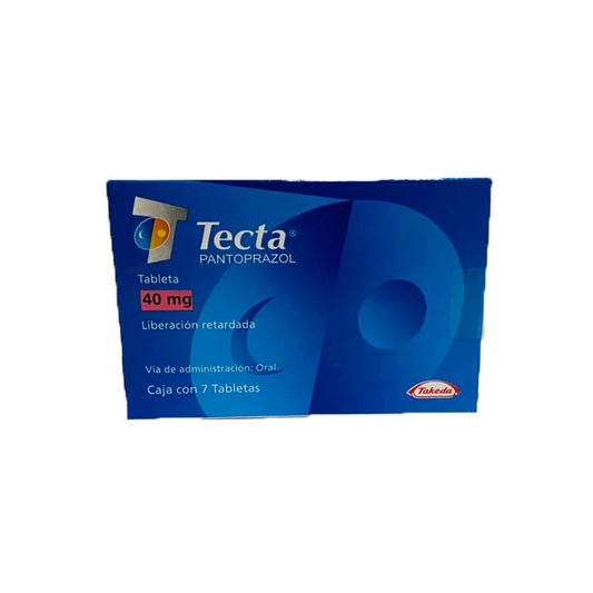 TECTA LR 40 MG 7 TAB CAPA ENTER