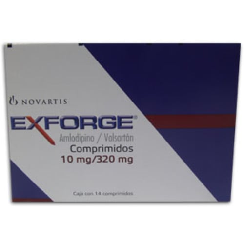 EXFORGE 10/320 MG 14 CPR