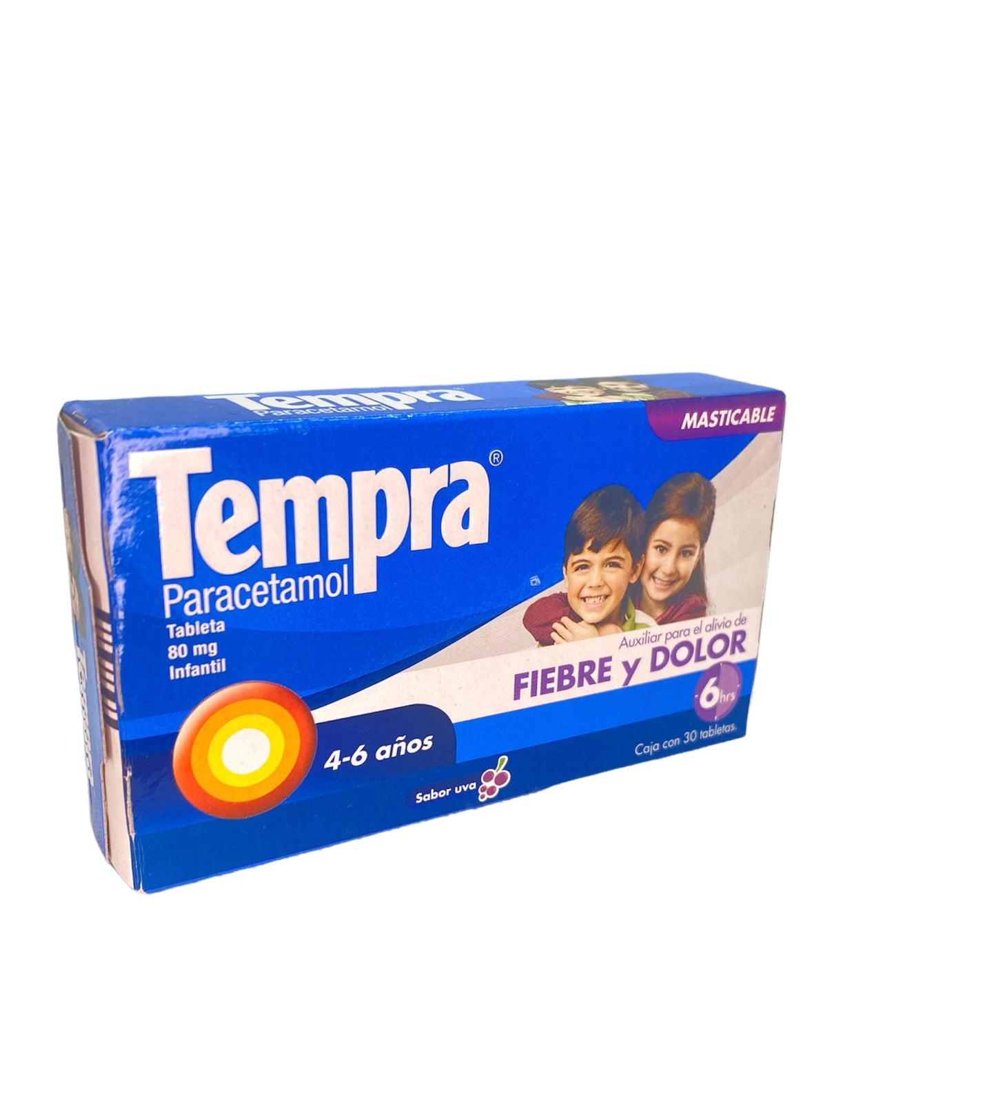 TEMPRA UVA 80MG 30 TAB MAST
