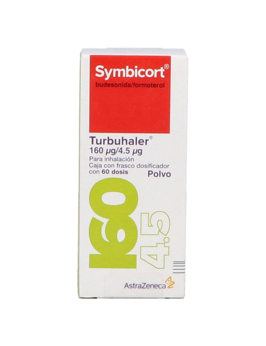 SYMBICORT 160/4.5MCG PVO 60 DOS