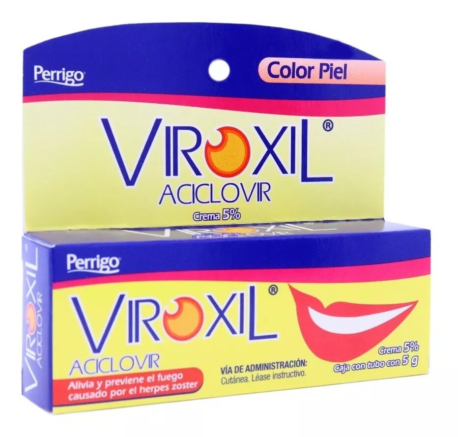 VIROXIL CMA. 5% CAJA C/TUBO C/5 G.