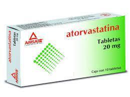 ATORVASTATINA TAB. 20 MG. CAJA C/10