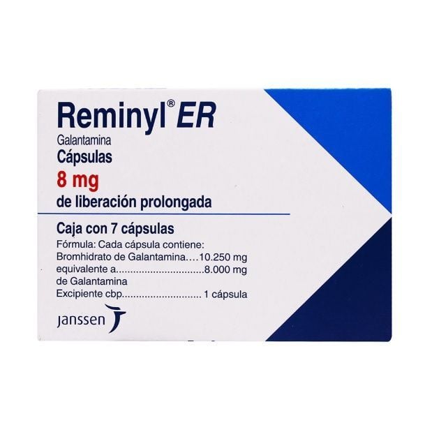 REMINYL-ER 8 MG 7 CAPS