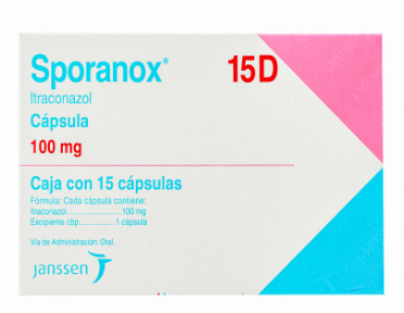 SPORANOX PULSO 100MG + SPORANOX 15D