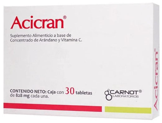 ACICRAN 828 MG 30 TAB