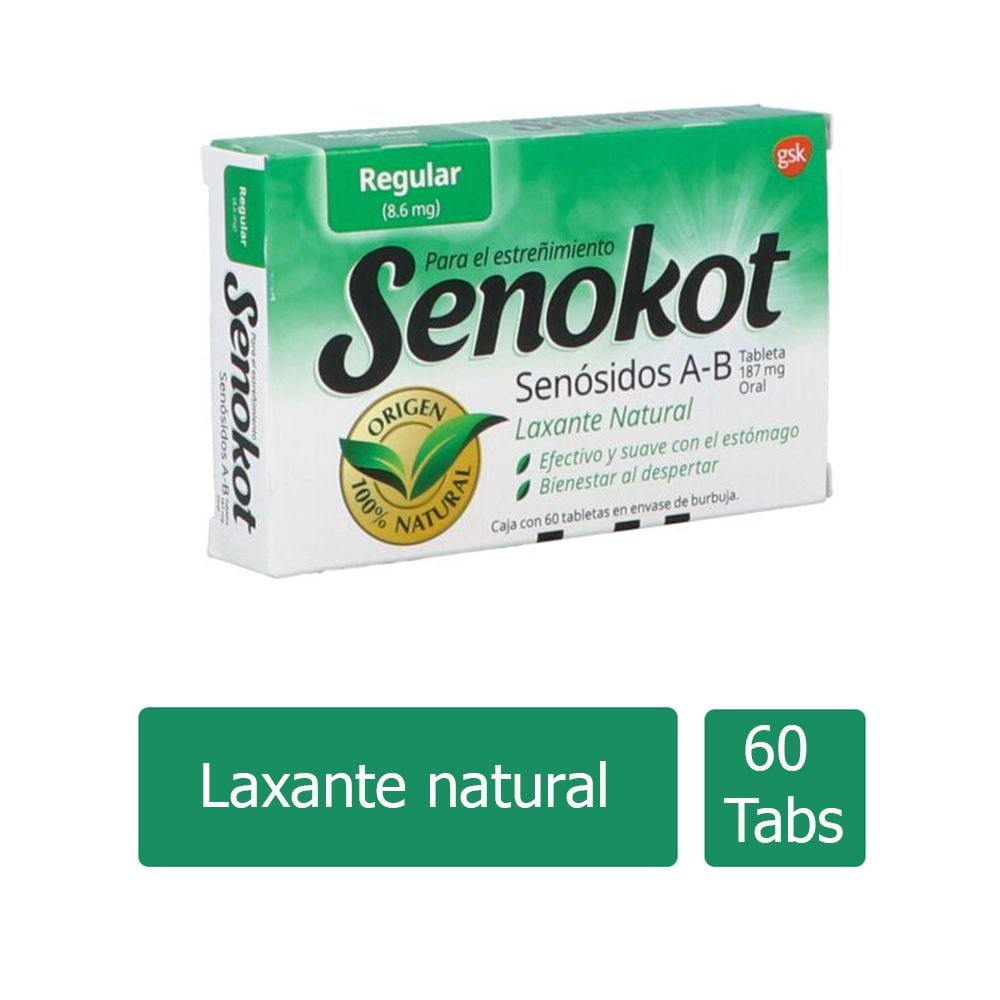 SENOKOT 187MG 60 TAB