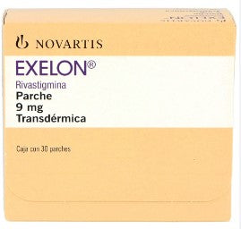 EXELON 9 MG PARCHE 24HRS SB 30