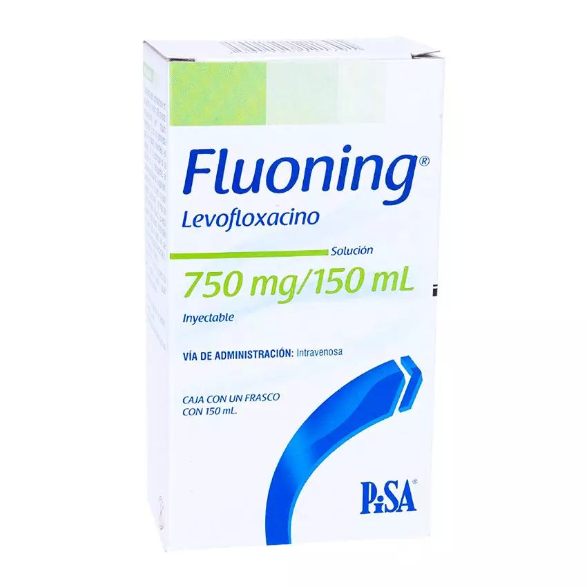 FLUONING 750MG/150ML SOL INY FCO