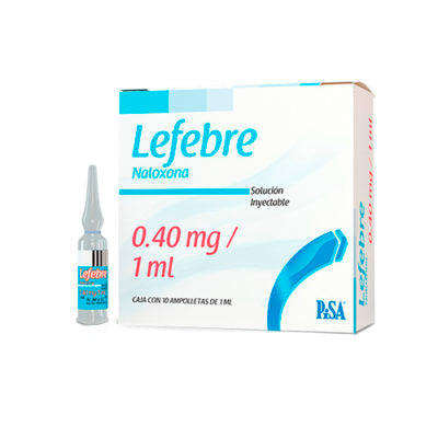 LEFEBRE 0.40MG SOL INY AMP 10X1ML