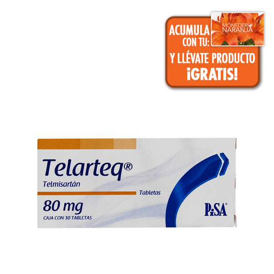 TELARTEQ 80 MG 30 TAB