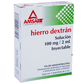 HIERRO DEXTRAN 100MG/2ML CJA C/3AMPO SI