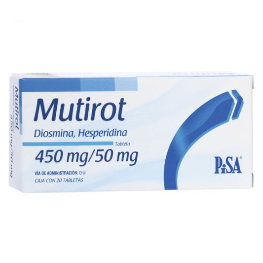 MUTIROT 450/50MG - TAB 20