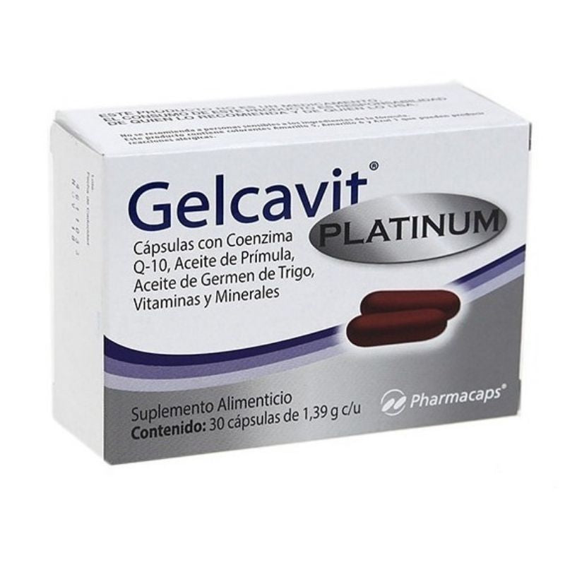 GELCAVIT PLATINUM CAP. CAJA C/30