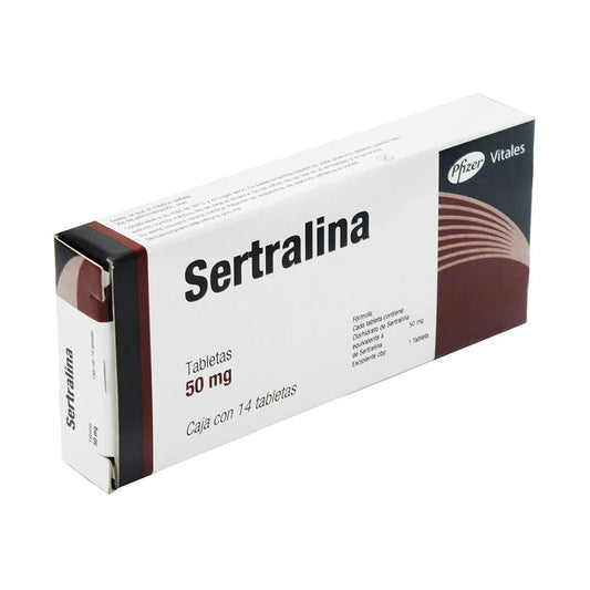 SERTRALINA 50MG - TAB 14