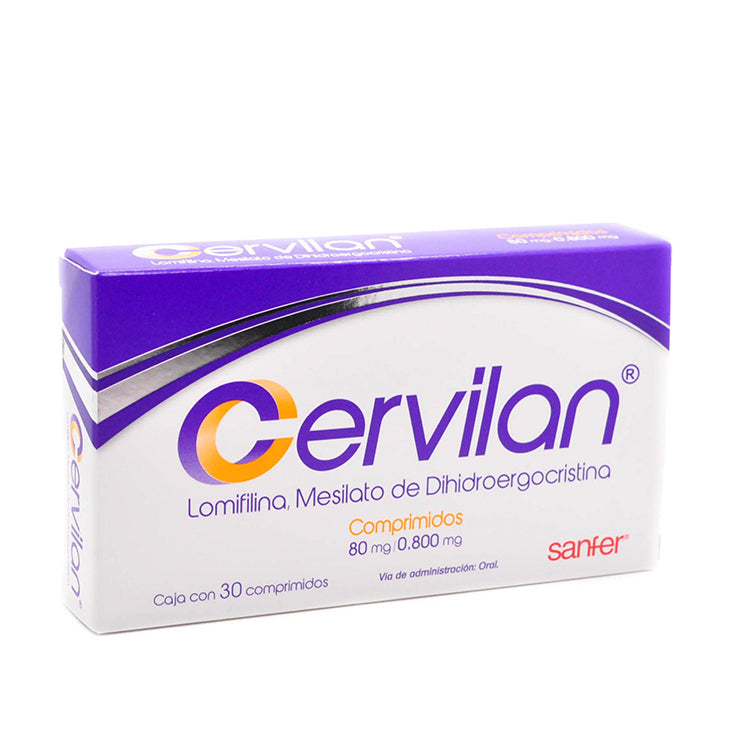 CERVILAN 80/0.800 MG 30 CPR