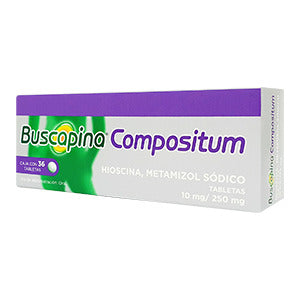 BUSCAPINA COMP 10/250MG 36 TAB