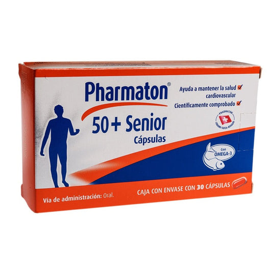 PHARMATON 50+ 250MG SENIOR 30 CAPS