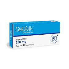 SALOFALK 250 MG 10 SUPS