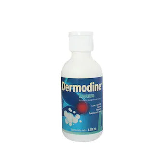 DERMODINE ESPUMA 1 SOL 120 ML 8 MG