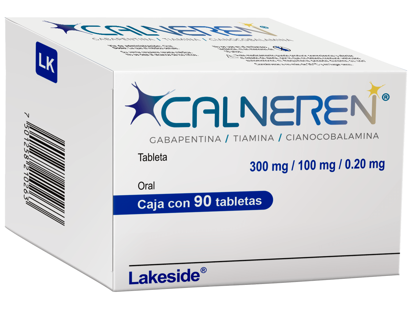 CALNEREN 300/100/.20 MG 90 TAB