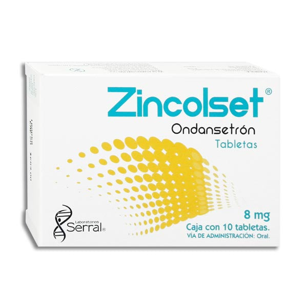 ZINCOLSET 10 TAB 8 MG