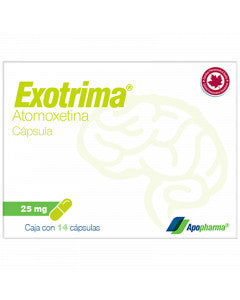 GE EXOTRIMA 25MG - CAP 14