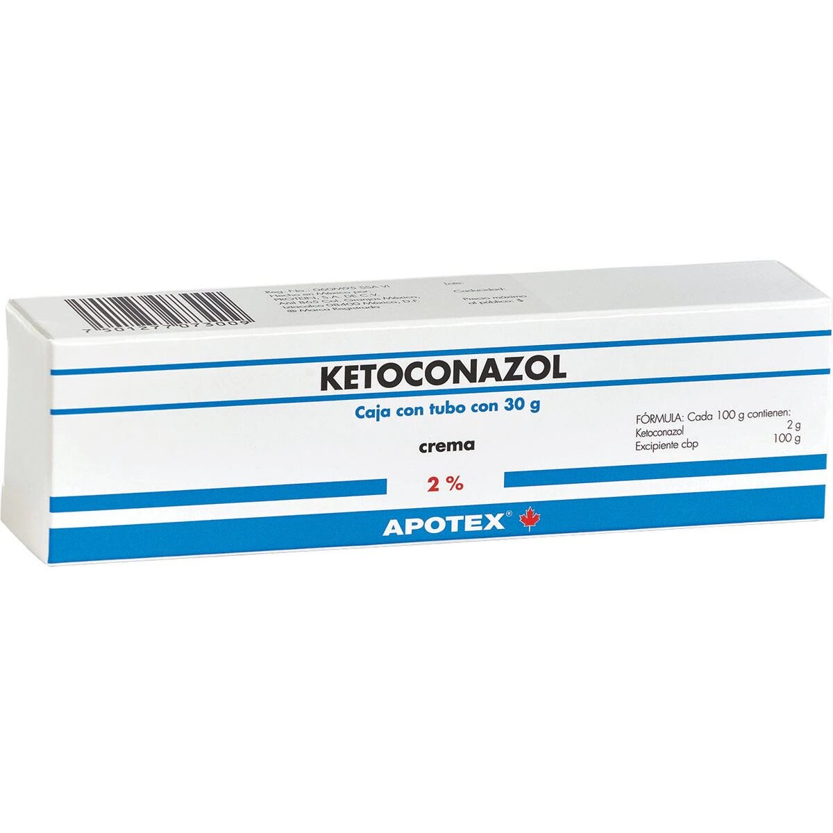 KETOCONAZOL CMA. 2% TUBO C/30 G. (NIZORAL)