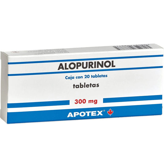 ALOPURINOL TAB. 300 MG. FCO. C/20